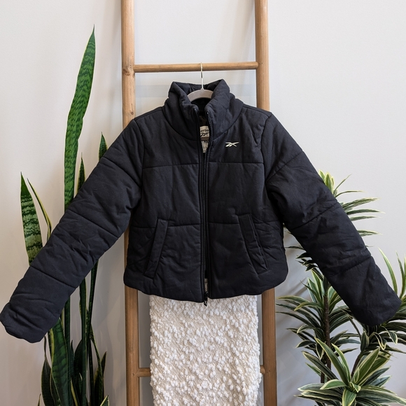 NWT Reebok Studio Puffer Jacket - Picture 4 of 9